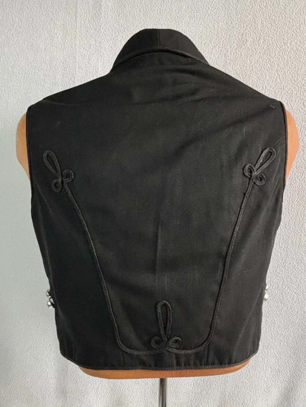 Hungarian Bocskai Folk Vest Soutache Studded Military Nobility